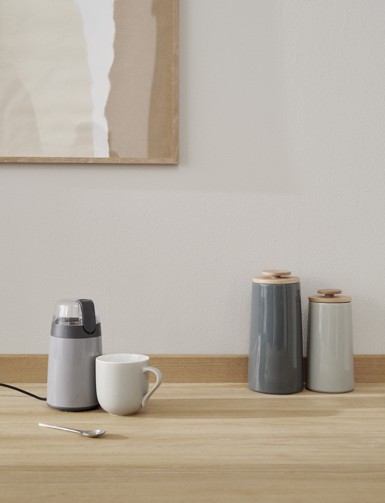 Stelton Emma Becher 2er Set 0,3 L, Grau