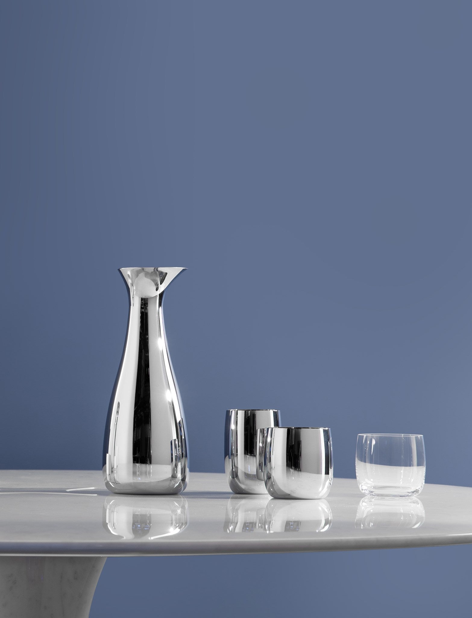 Stelton Norman Foster Carafe met sluiting 1 l, gouden