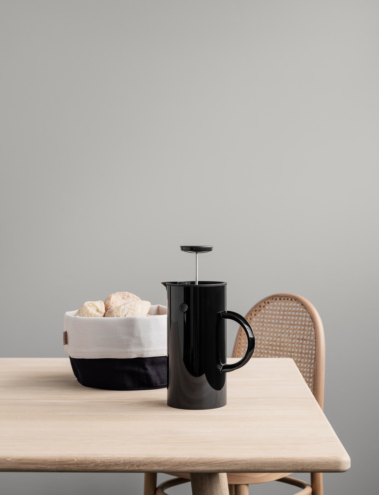 Stelton Stelton brauðpoki, svartur/sandur