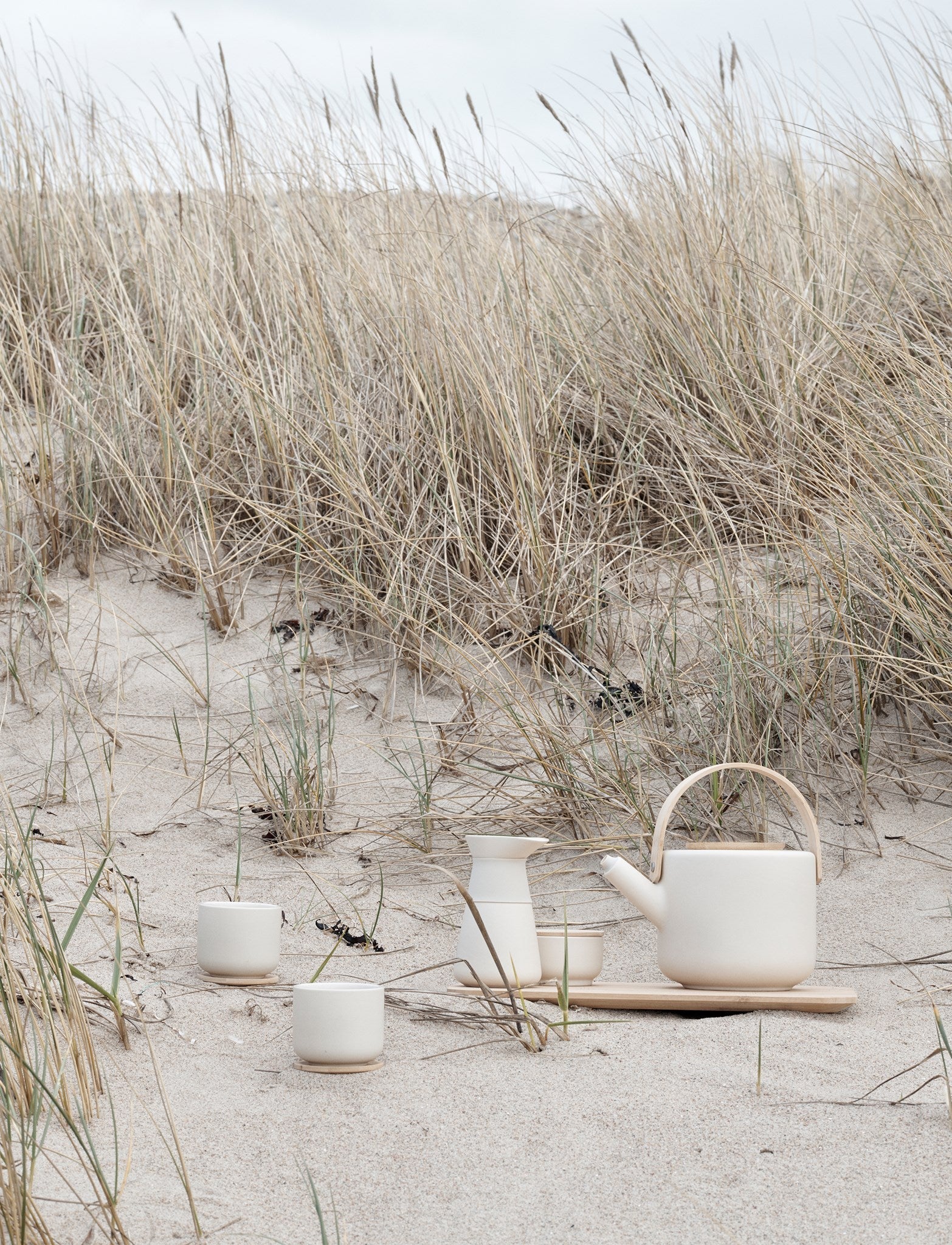 Stelton Théo Pouche de lait 0,4 L, sable