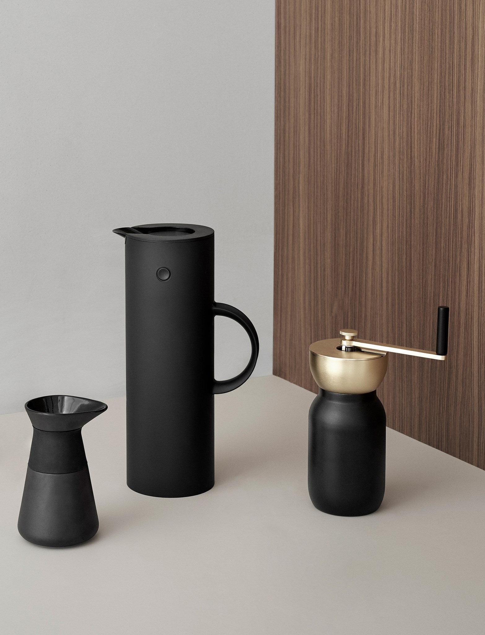 Stelton Theo lait jug 0,4 l, noir