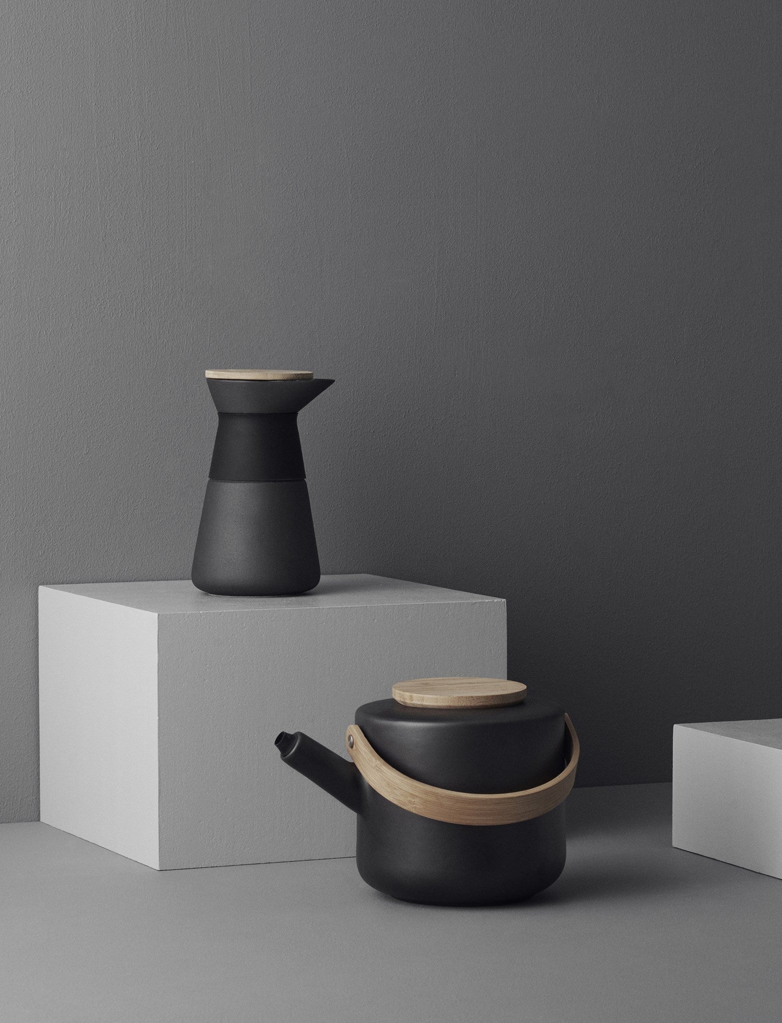Stelton Theo Teapot 1,25 L, svart