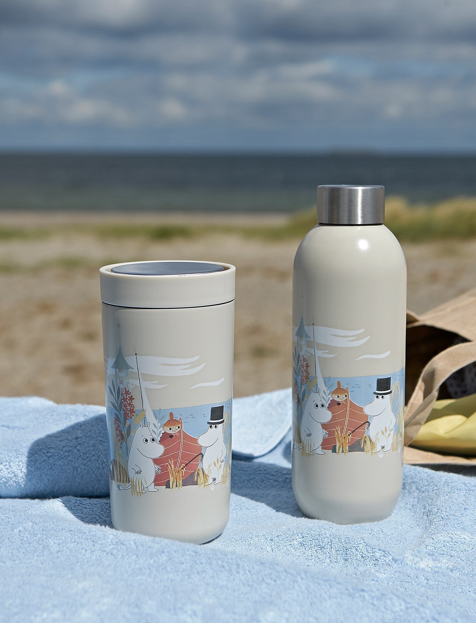 Stelton Klik op Thermo mok 0,4 l, zacht zand