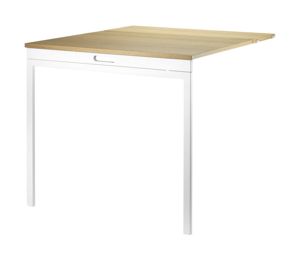 String Furniture Système de chaîne Table pliante chêne, blanc