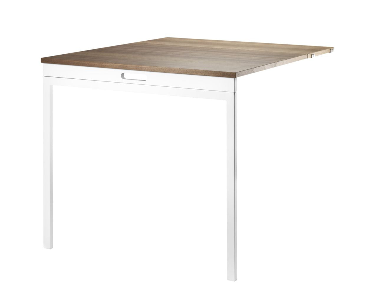 String Furniture Table de pliage du système de chaîne, blanc / blanc