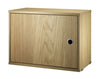 String Furniture String System Cabinet met slingerende deur, eiken