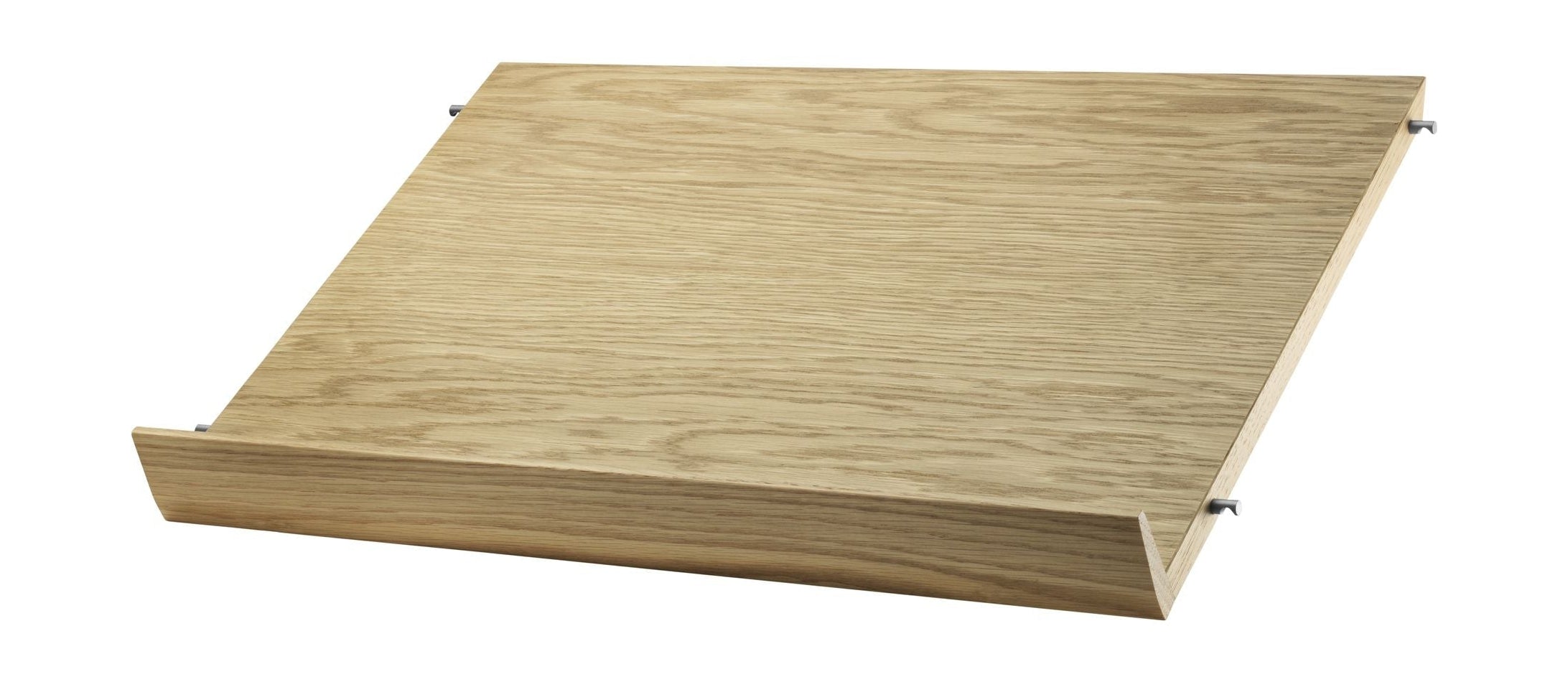 Strengur húsgögn strengjakerfi tímaritsbakkinn Wood Oak, 30x58 cm