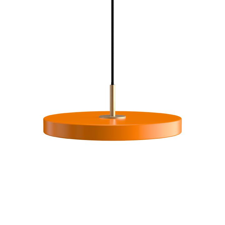 Umage Astéria mini pendentif LED, laiton / nuance orange