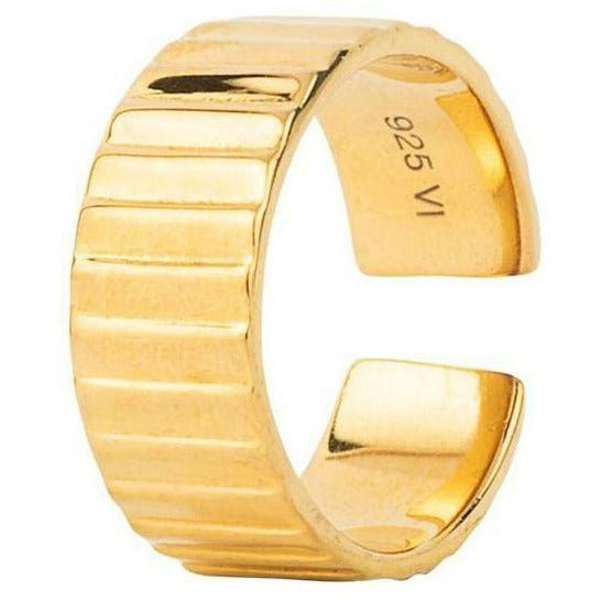 Vincent Eternal Stair Ring Gold placcato