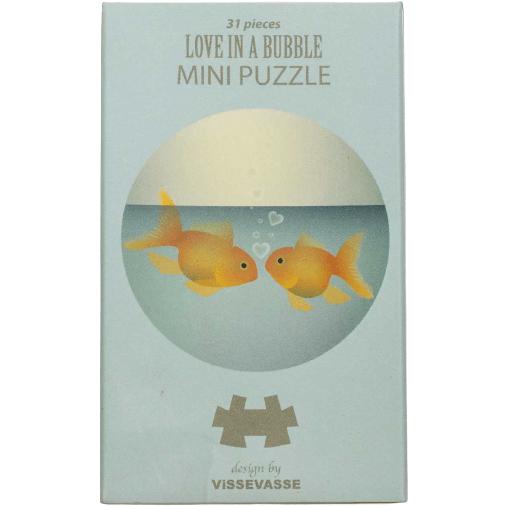 Vissevasse Liebe in einer Blase Mini-Puzzle