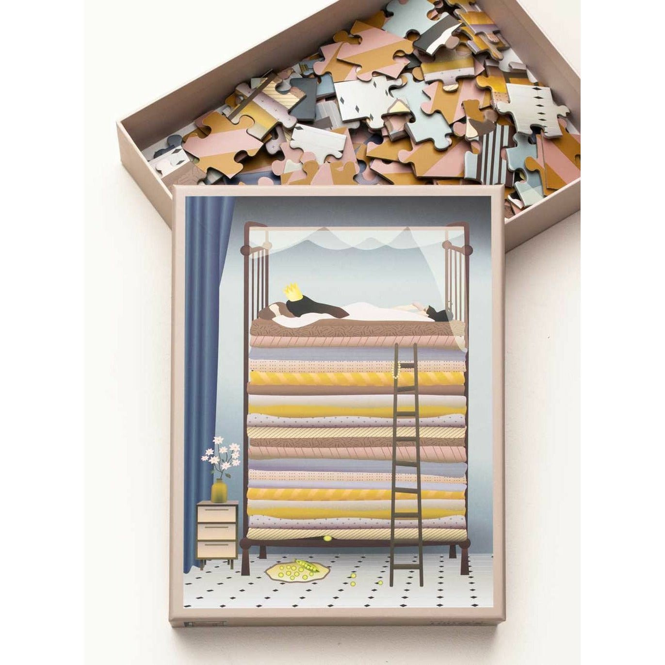 Vissevasse The Princess And The Pea Puzzle With 100 Pieces