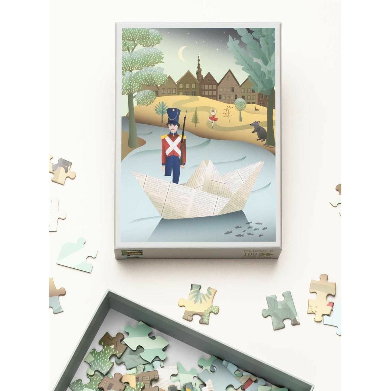 Vissevasse Steadfast Tin Soldier Puzzle með 100 stykki