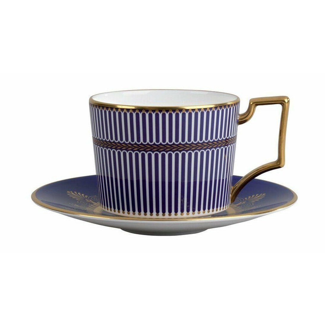 Wedgwood Anthemion Blue Teacup e Saucer Iconic