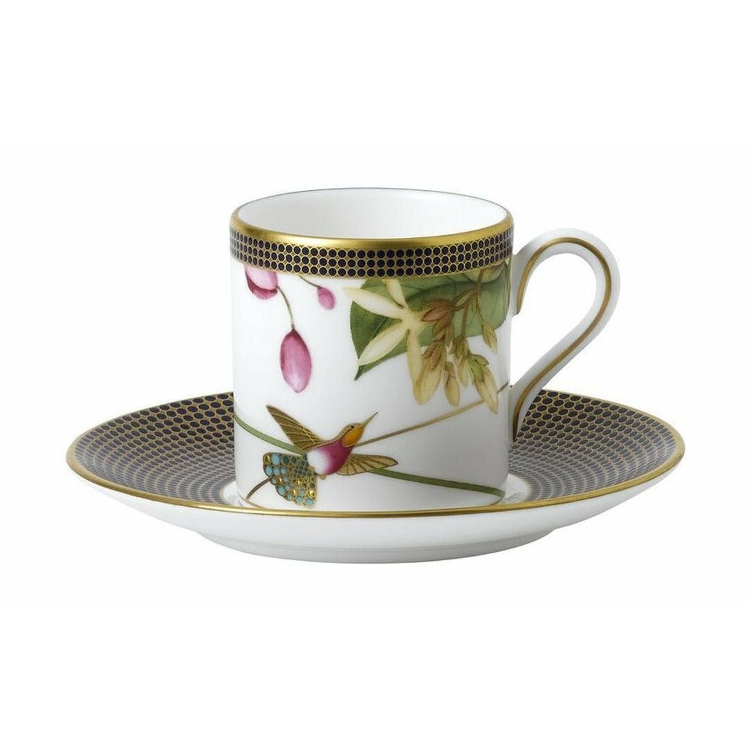 Wedgwood Hummingbird espresso cup og tallerken
