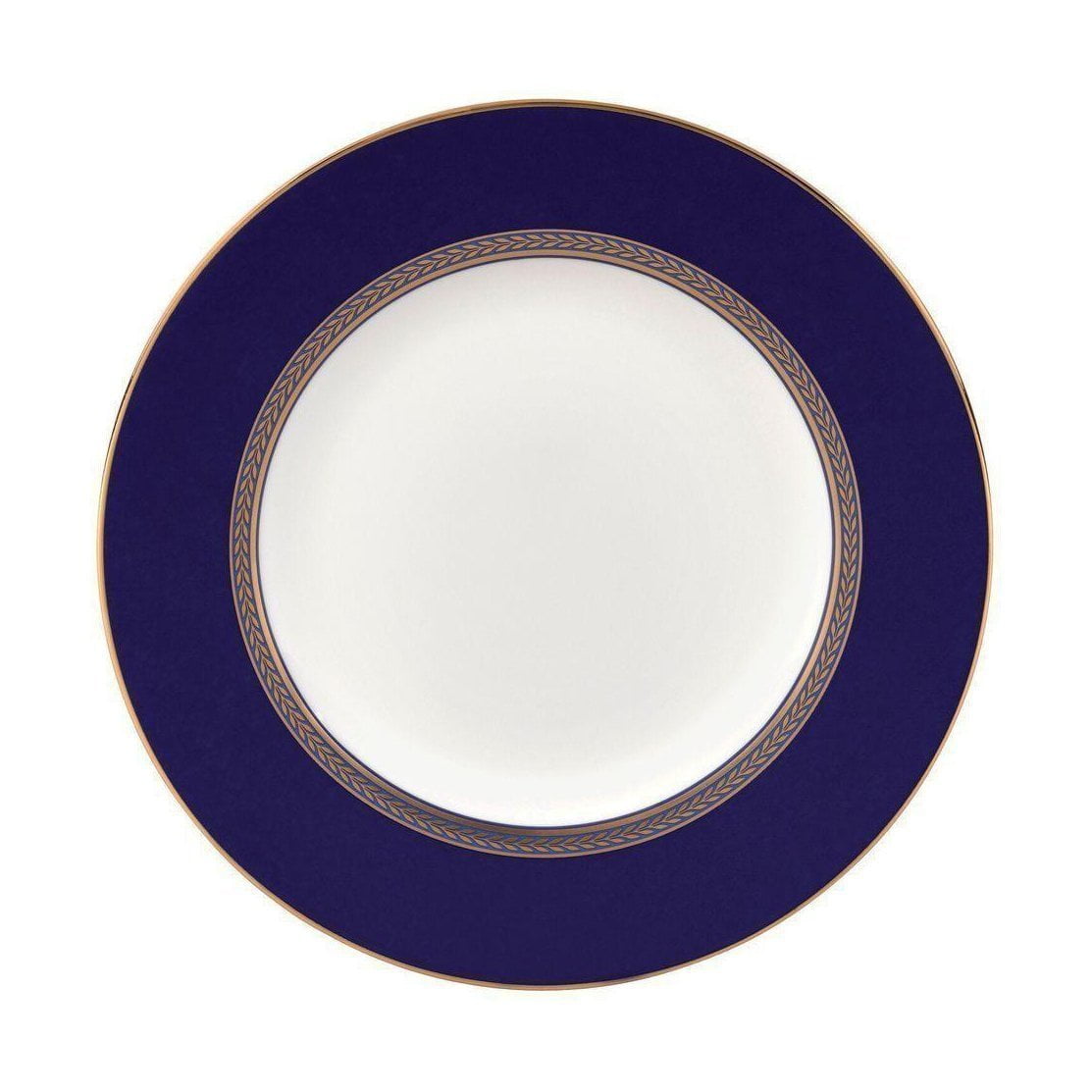 Wedgwood Renaissance Gold Plate 20 cm, hvit/blå