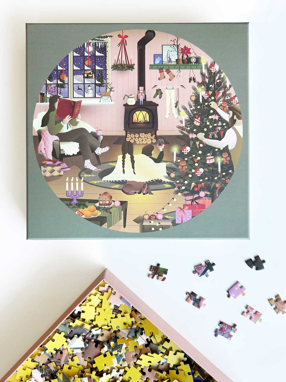 Vissevasse Wonderful Christmas Time Puzzle 1000 stk