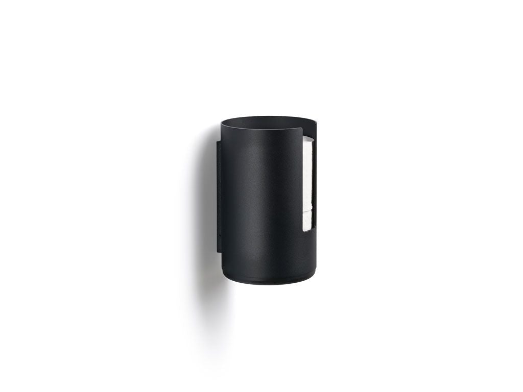 Zone Denmark Seau de toilette à jante pour mur 3,3 L, noir