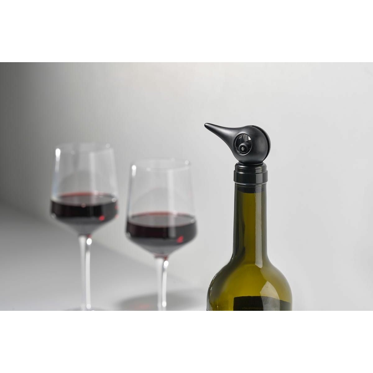 Zone Danmörk rokkar vín lokun 6,4 x3,2 cm, svart