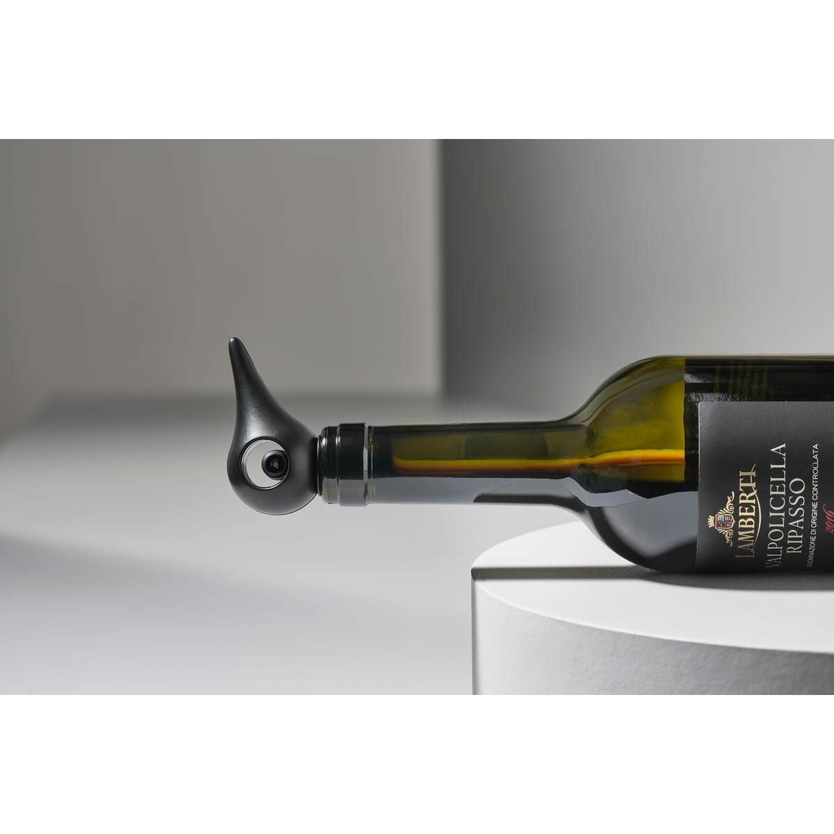 Zone Danmörk rokkar vín lokun 6,4 x3,2 cm, svart