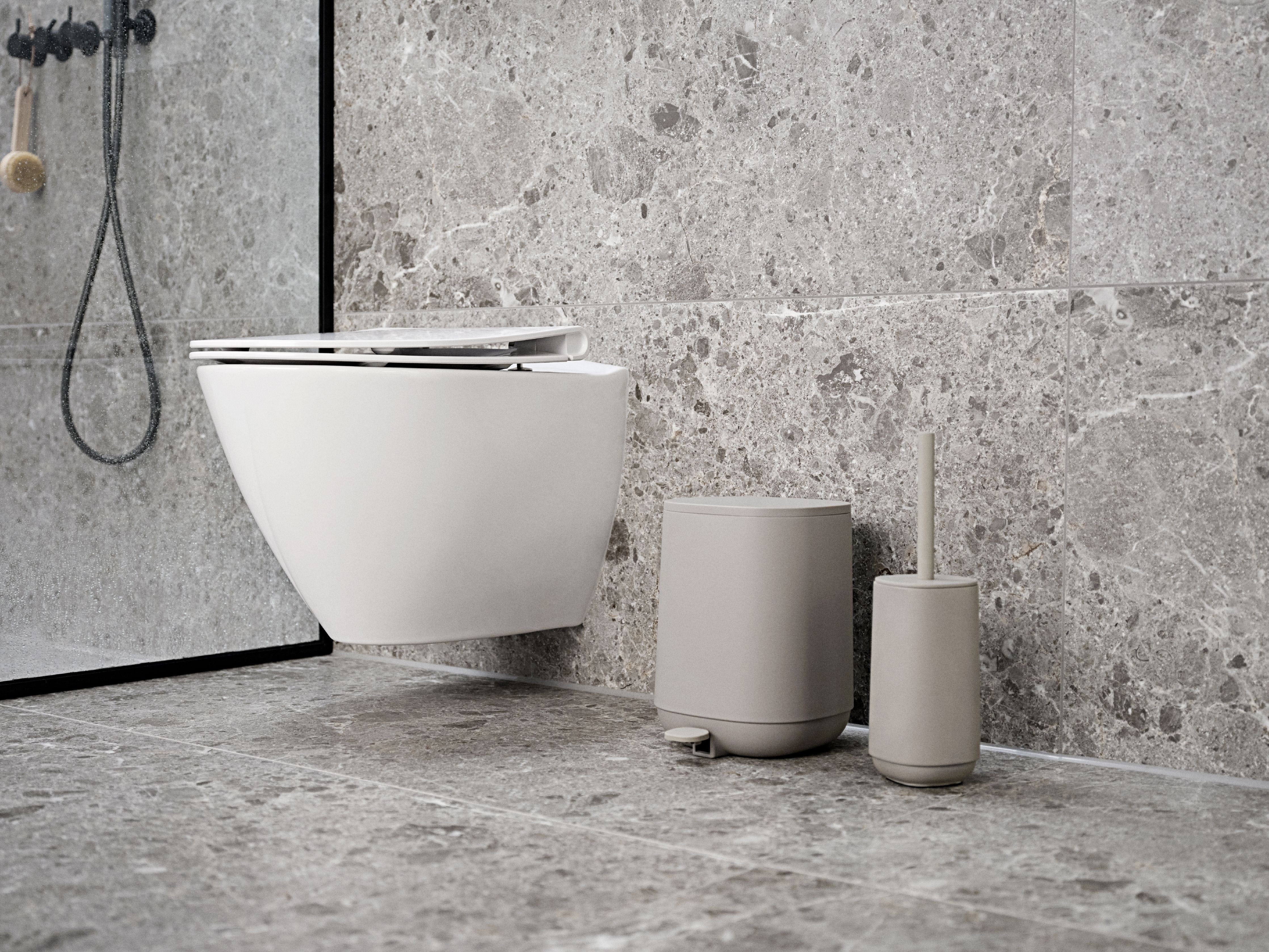 Zone Denmark Tid toiletbørste, betonmaling