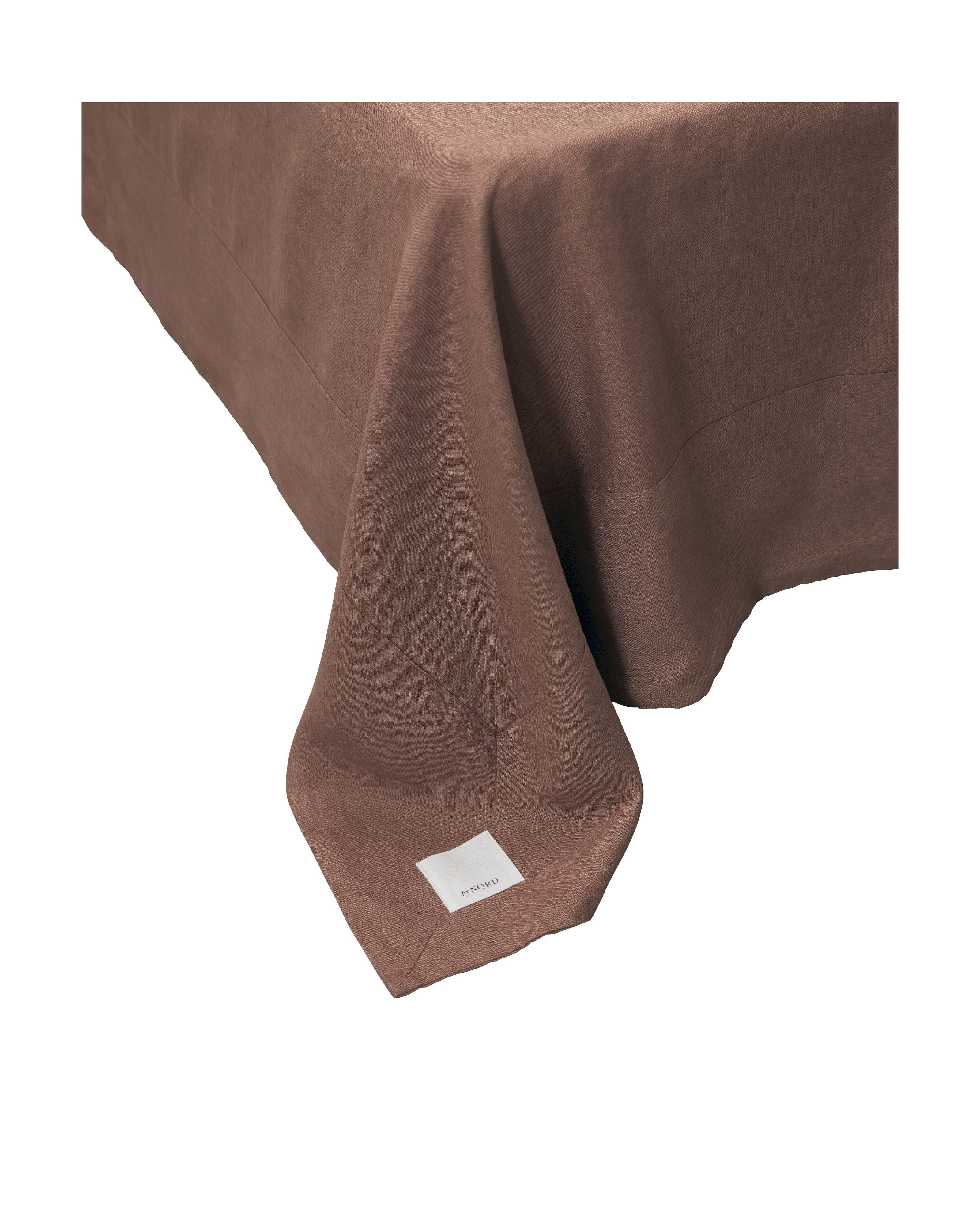By Nord Gunhild Bed Skirt 280x210 Cm, Berry