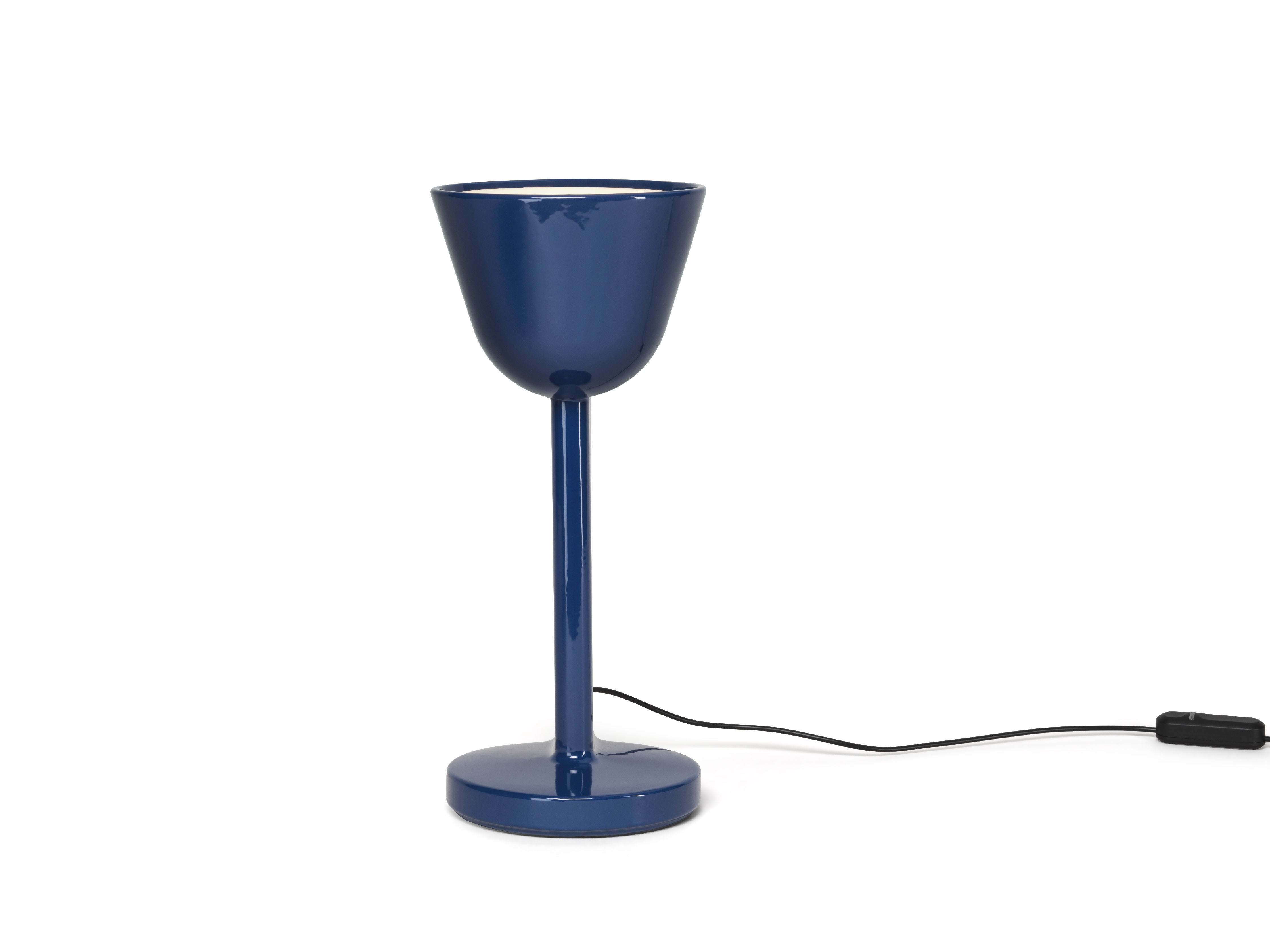 Flos Céramique tafellamp omhoog, marineblauw