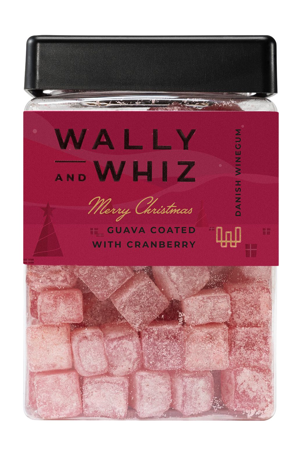 Wally og Whiz venjulegur teningur, guava með trönuberjum 240g