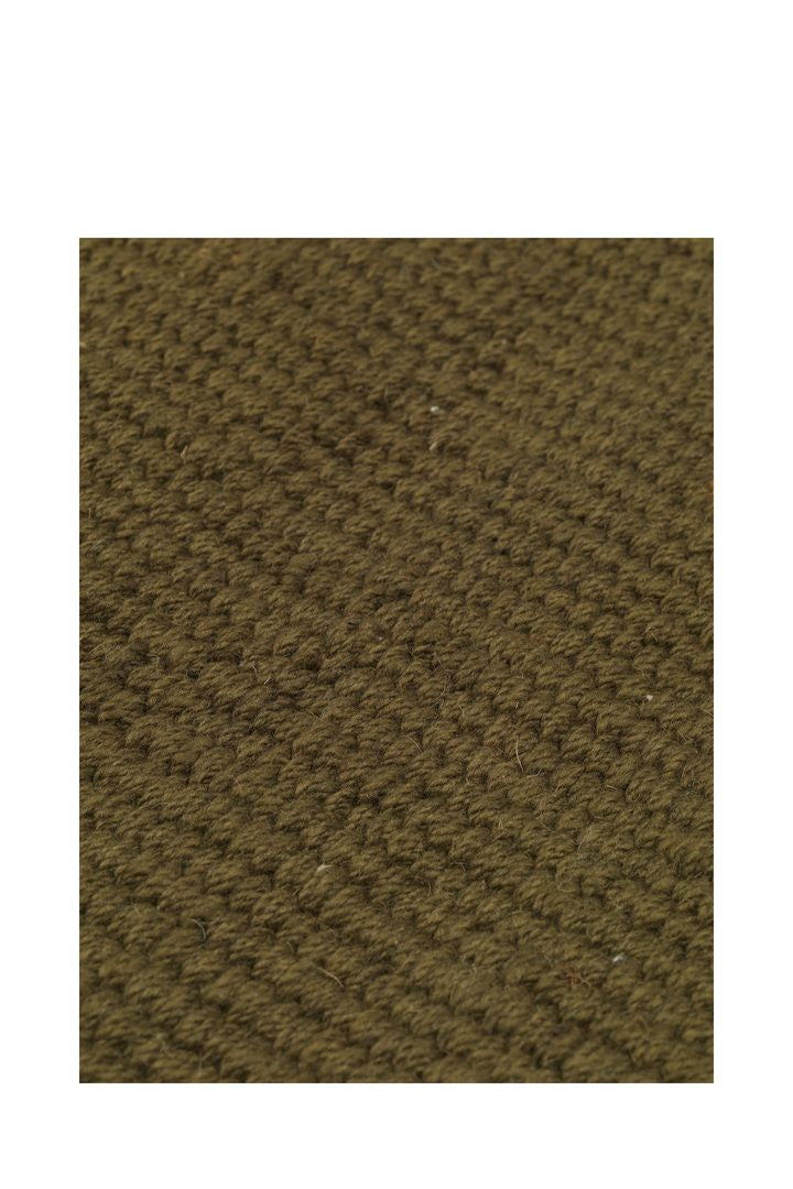 Ferm Living Tapis de couloir, olive/naturel