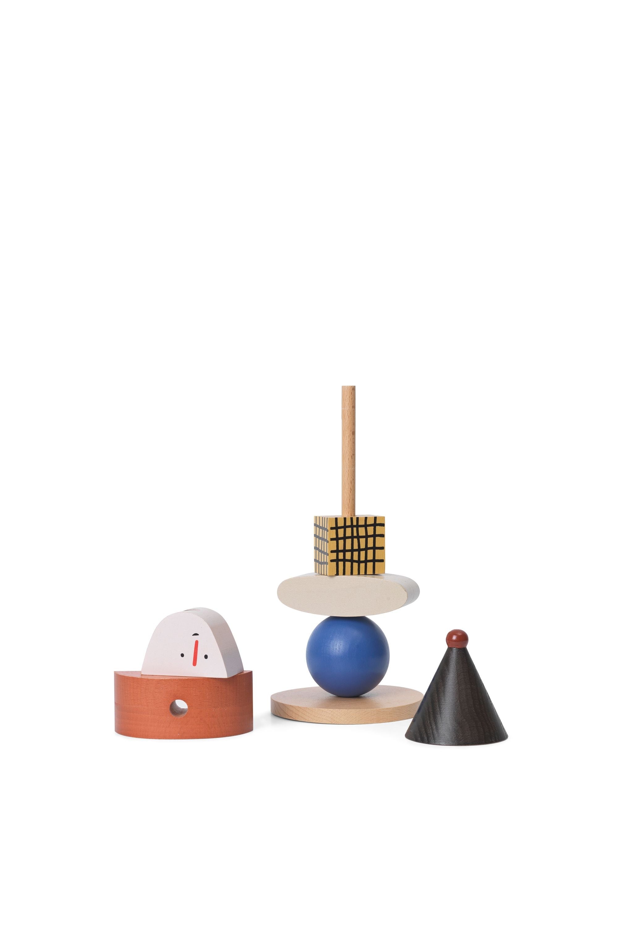 Ferm Living Figurenstapelblöcke, Multi