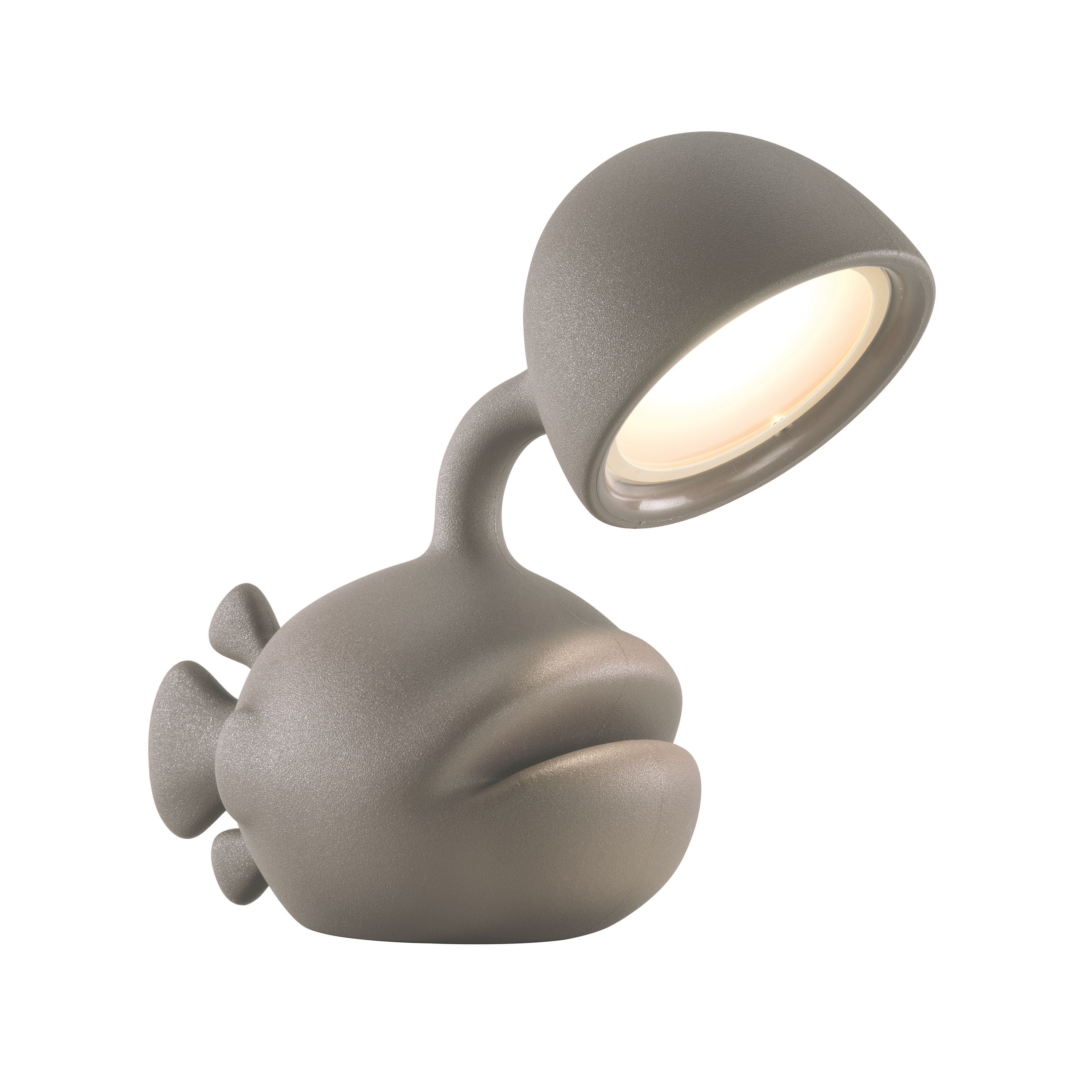 Qeeboo Lampe de table abyss, gris colombe