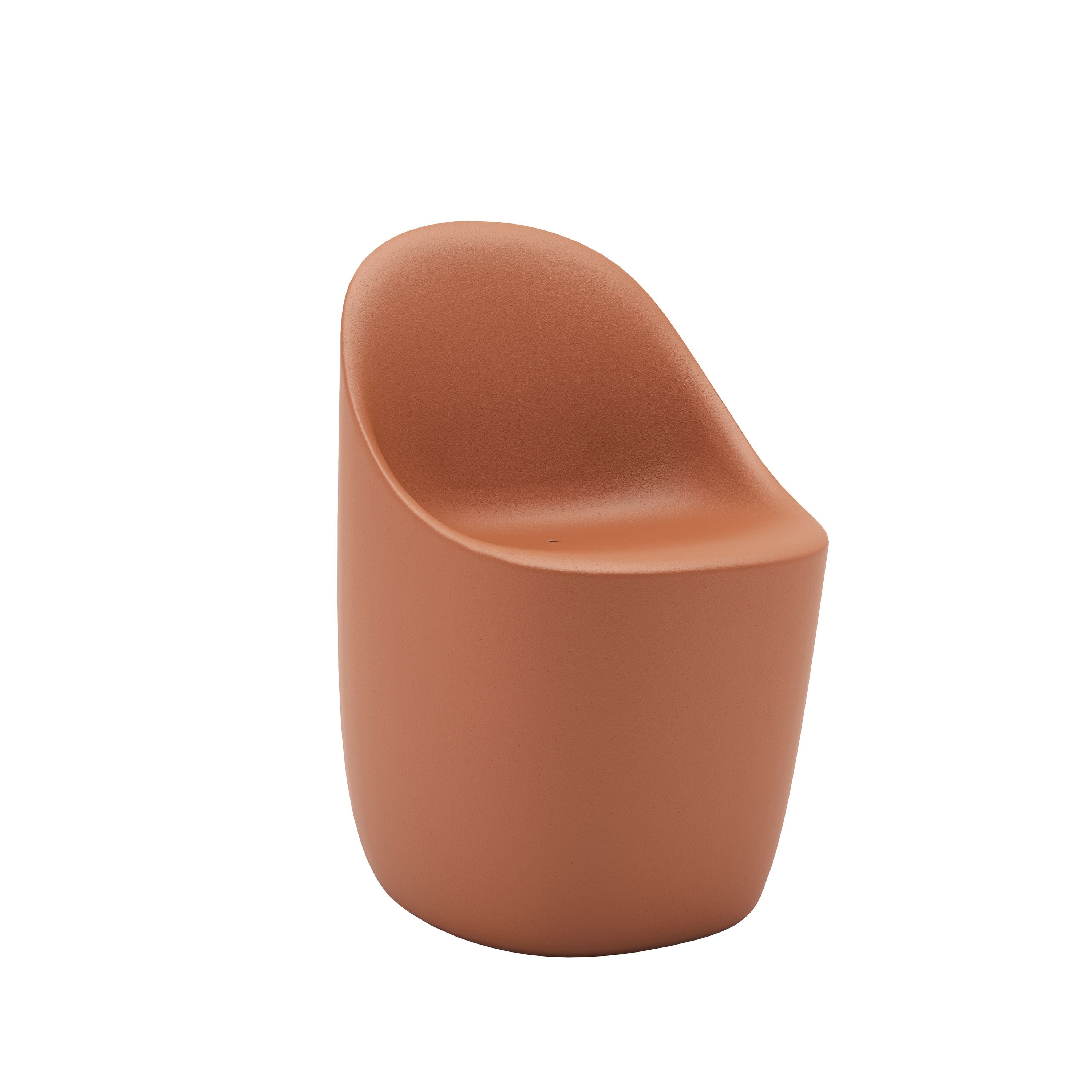 Sedia a ciottoli Qeeboo, terracotta