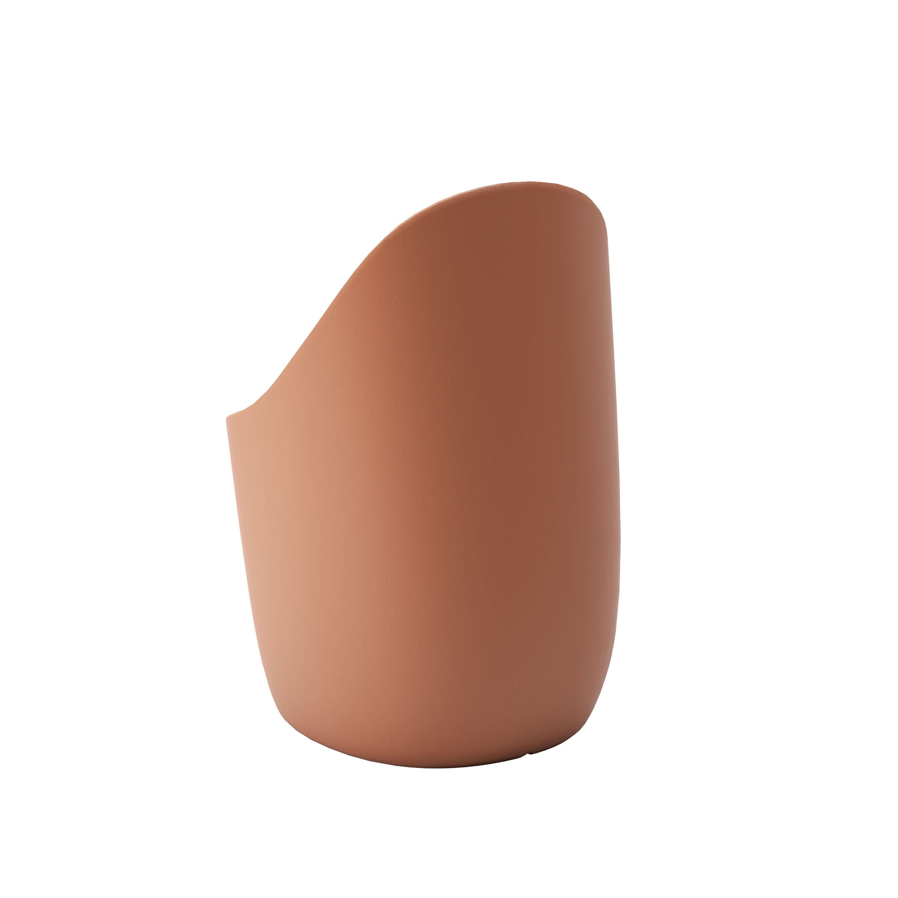 Sedia a ciottoli Qeeboo, terracotta