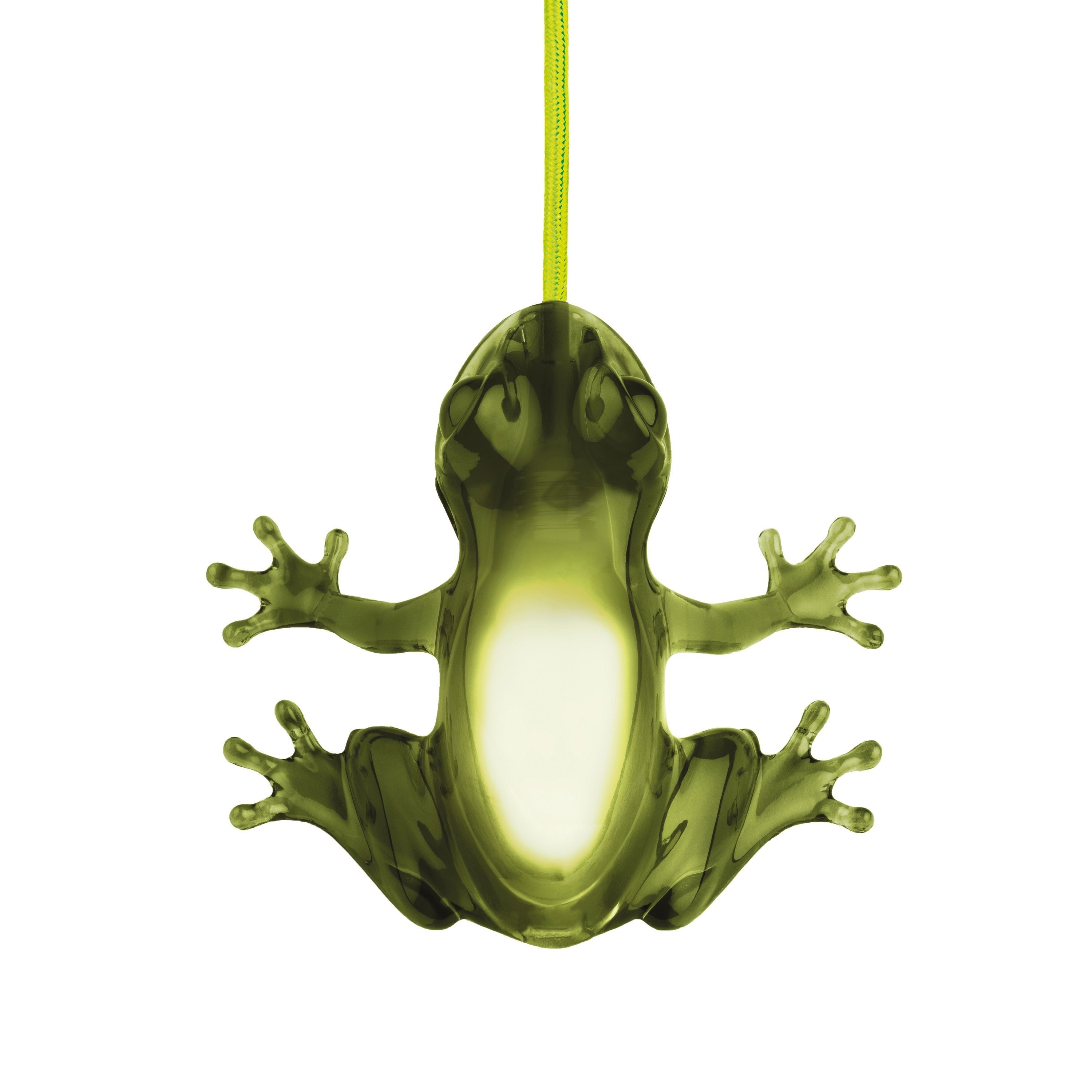 Qeeboo Hungry Frog灯，祖母绿
