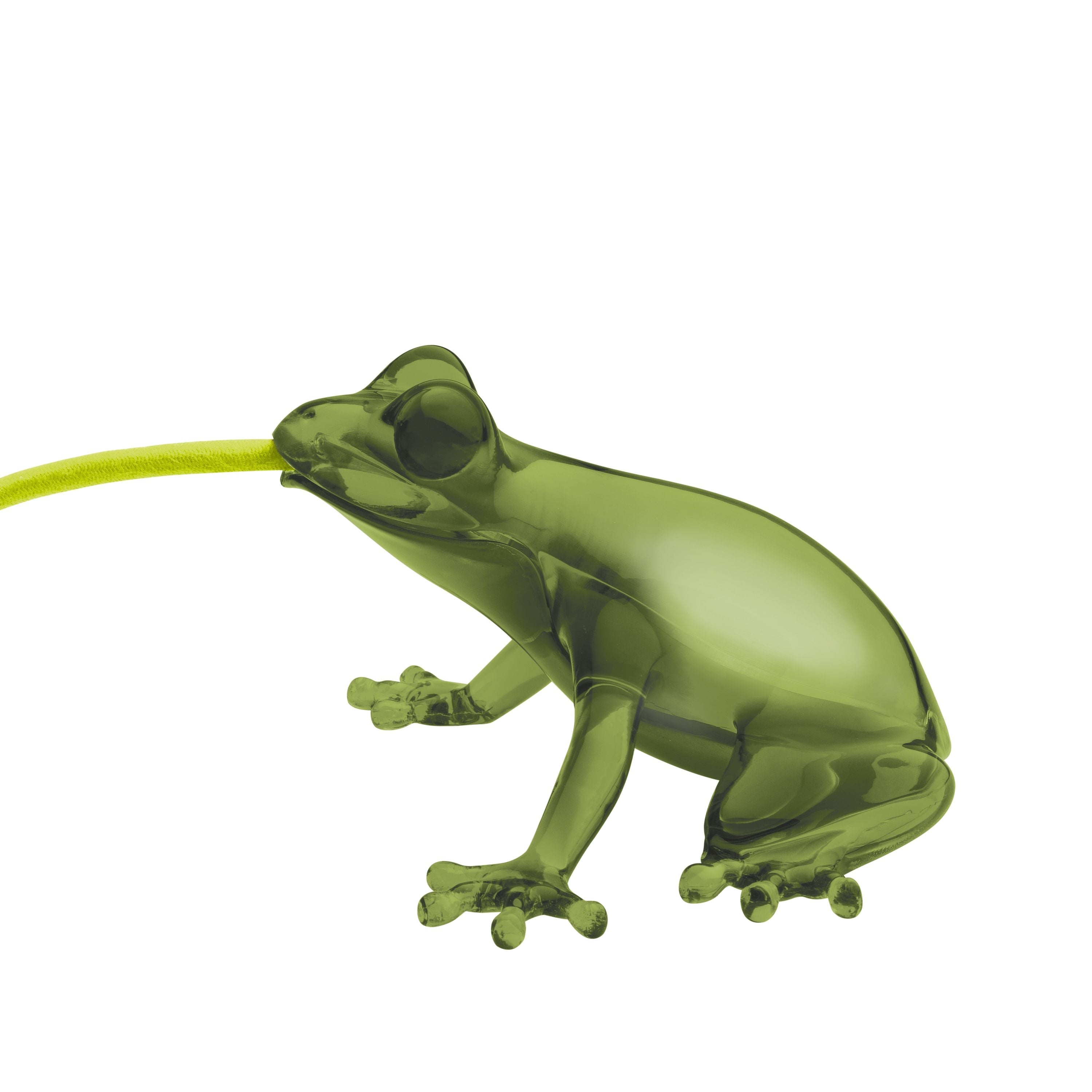 Qeeboo Hungry Frog灯，祖母绿