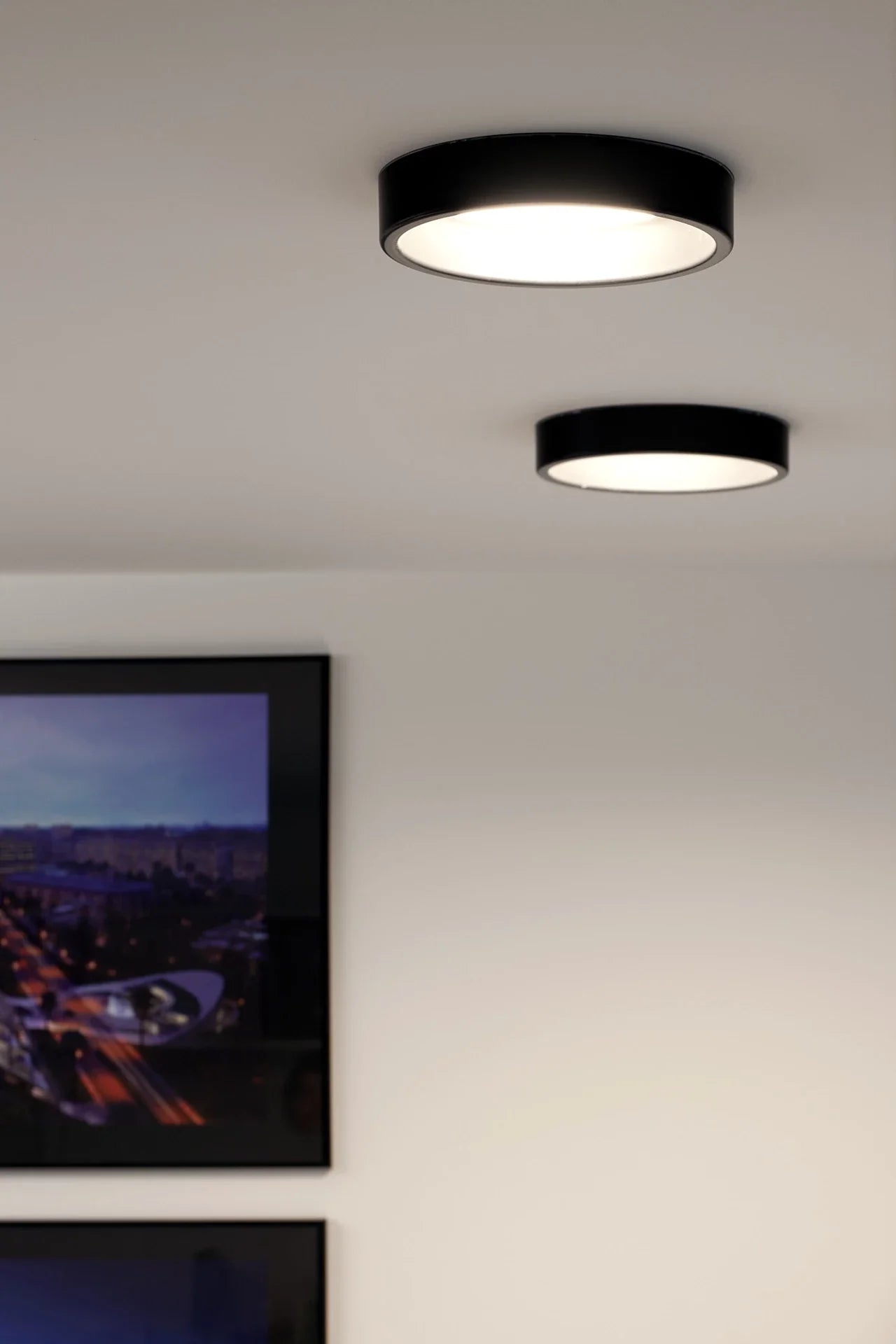 Louis Poulsen LP Circle Semi Encourni plafond LED 4000 K 13 W Ø26 cm, blanc